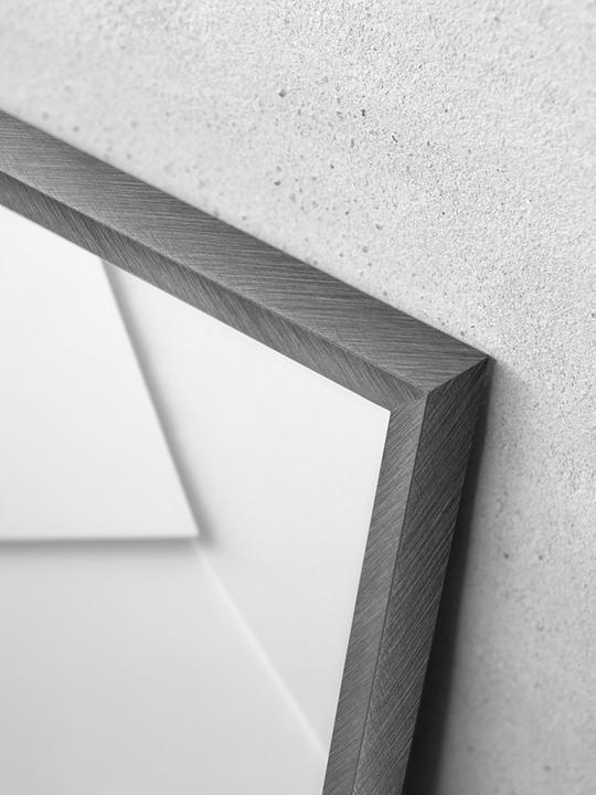 Actual product image ChiCura Alu Rahmen - Glas (70 x 100 cm)