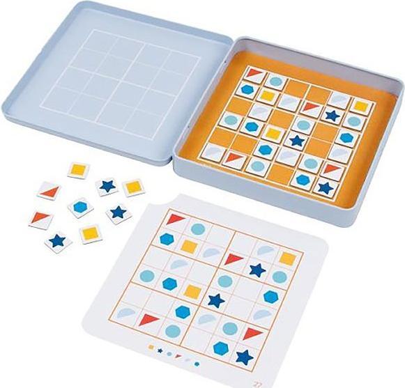 Actual product image Goki Sudoku, 36 magnets, 25 template cards (German)