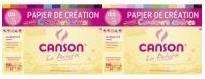 Actual product image Canson Clay paper in folder, DIN A4, 150 g/sqm (150 g/m², 12 x, A4)