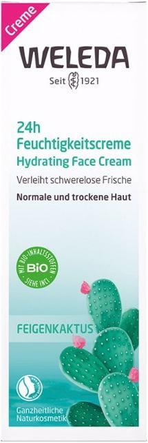 Actual product image Weleda Prickly Pear 24h Moisturizing Cream (30 ml, Day cream)