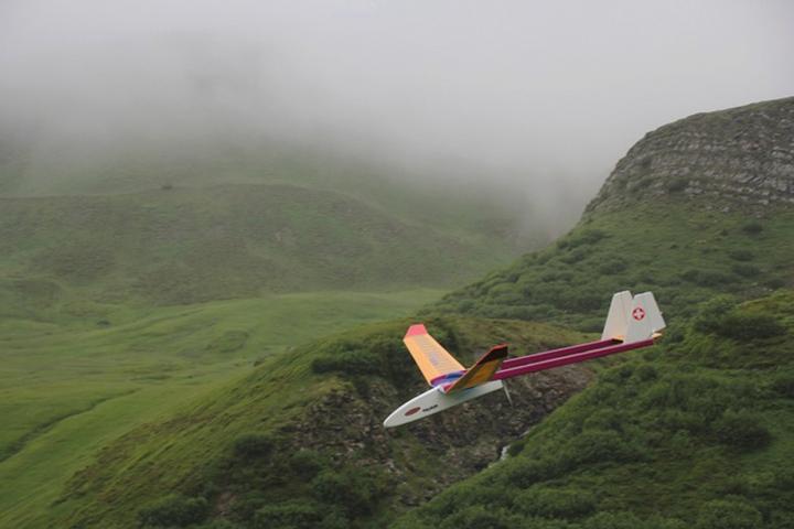 Actual product image Jamara Sunriser CNC Lasercut (Powered glider)