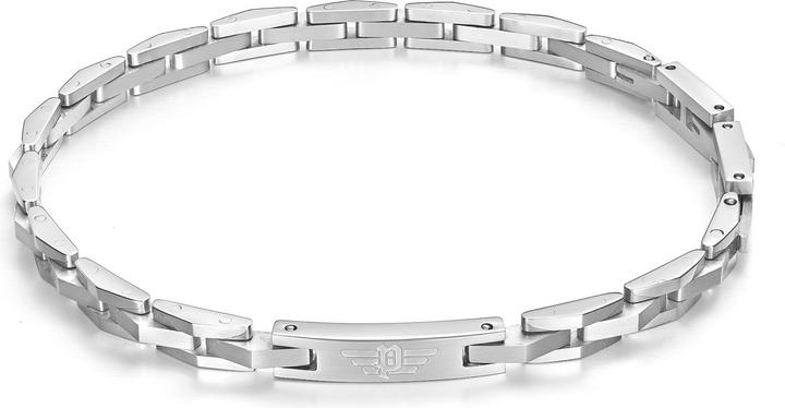 Police Coil Armband (21 cm, Edelstahl)
