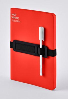 Actual product image Nuuna Not White (22 x 16.5 cm, Plain, Soft cover)