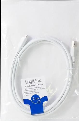 Produktbild LogiLink USB A — USB C (1.50 m, USB 3.0)