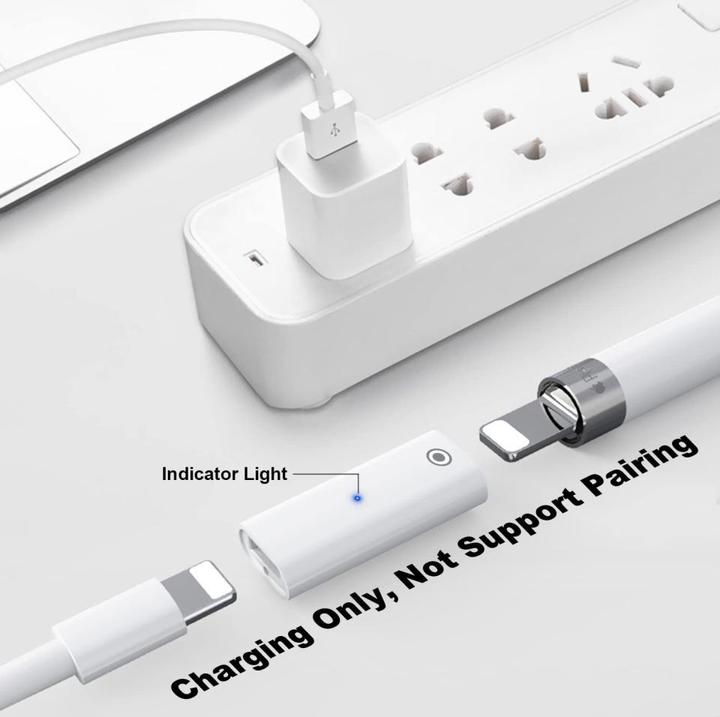 Image du produit PowerGuard Adaptateur de charge Apple Pencil 1st Gen Lightning femelle/femelle (Lightning, Lightning)