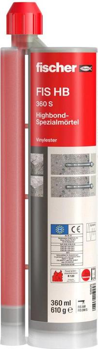 Fischer FIS 519125 Highbond speciale mortel FIS HB 345 S (610 g)