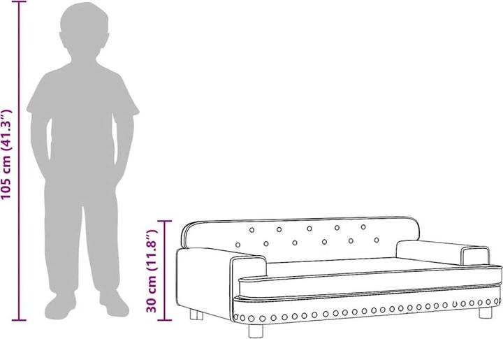Image du produit VidaXL Jayce (Canapé pour enfants)