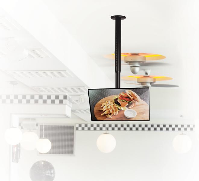 Produktbild b-tech Telescopic Universal Flat (Decke, 47", 25 kg)
