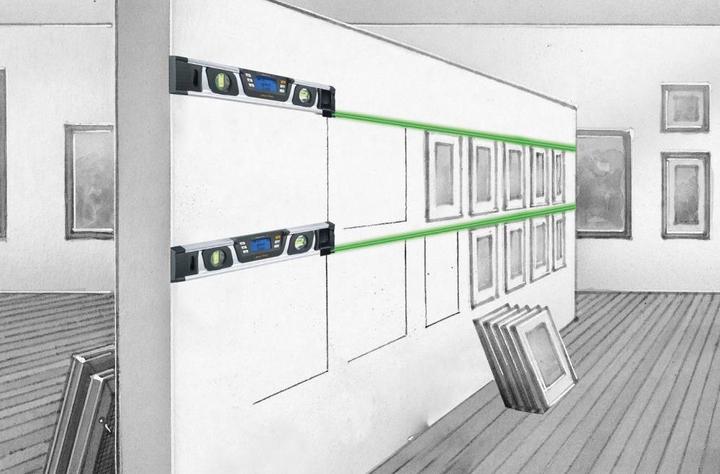 Productafbeelding Laserliner Laserwaterpas met magneet 400mm DigiLevel-LaserG40 (40 cm)