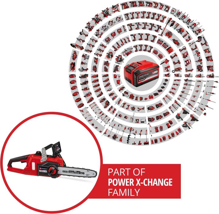 Actual product image Einhell 18 V Battery Chainsaw FORTEXXA 18/30 Power X-Change (Battery chain saw)
