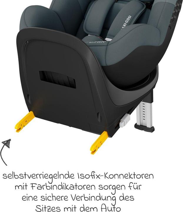 Actual product image Maxi-Cosi Mc Mica 360 S Tonal Graphite (Reboarder, ECE R129/i-Size Standard)