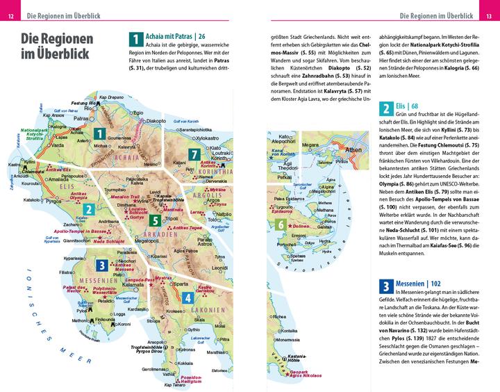 Produktbild Reiseführer Peloponnes (Deutsch, Simon Hart, Lilly Nielitz-Hart, 2024)