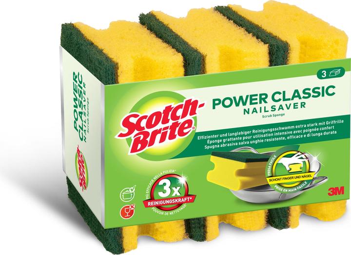 Scotch-Brite Éponge de nettoyage Classic (3 pcs)
