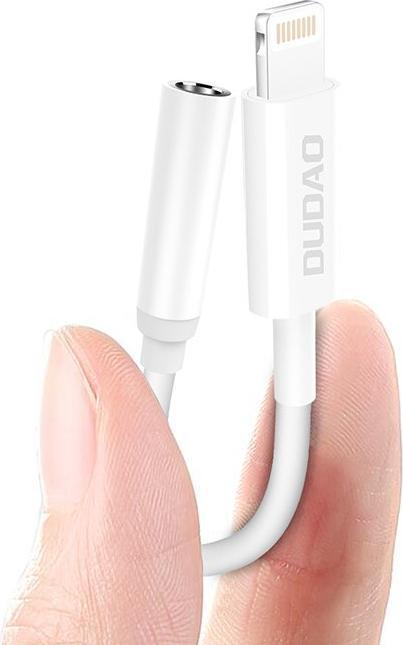 Actual product image Dudao Audio Adapter L16i (Lightning, 3.5mm jack)