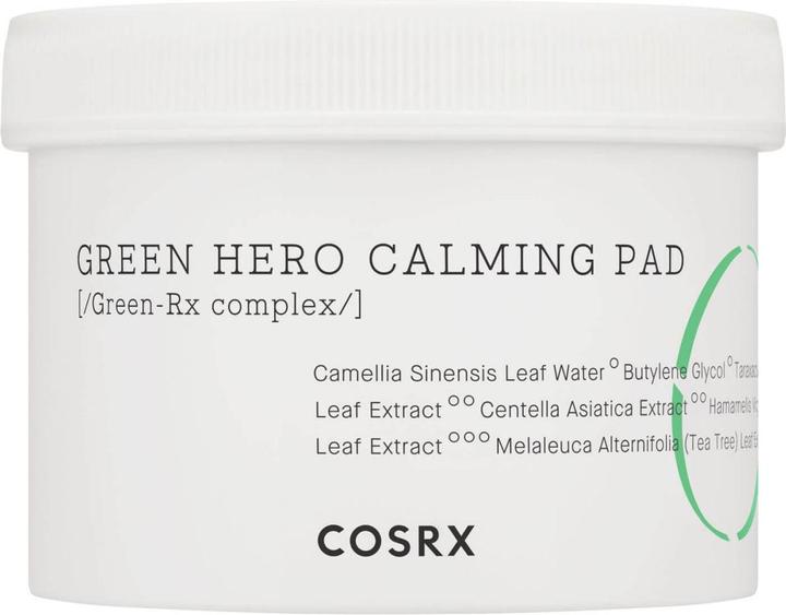 Actual product image Cosrx one step green hero calming pad (Cleaning cloths, 70 ml)