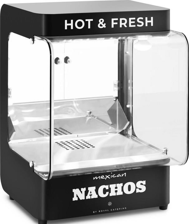 Produktbild Royal Catering Nacho-Wärmer Nacho-Station Tortilla-Chip-Wärmer 99 l 50 - 60 °C schwarz