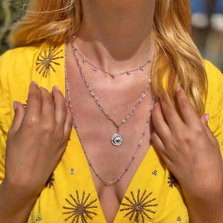 Immagine prodotto Candy Collana Nima, Argento 925 (Argento 925, 70 cm)