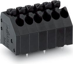 Actual product image Wago 250-202/353-604 Terminal strip with actuating push-buttons 1 solder pin/pole offset