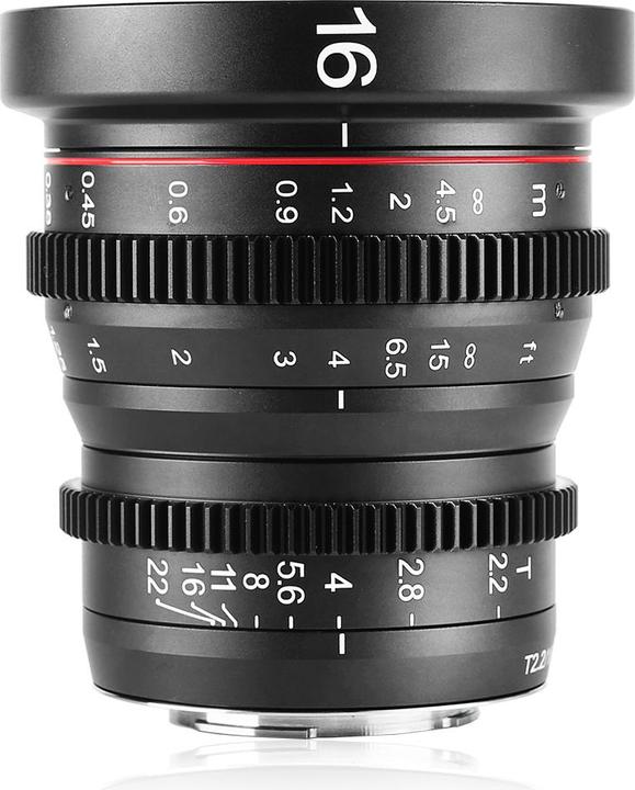 Meike 16mm T2.2-22 MFT Cine Lens (Micro Four Thirds, Micro Four Thirds)