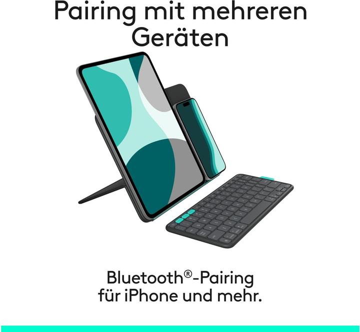 Produktbild Logitech Flip Folio (CH, iPad Air 2022 (5. Gen), iPad Air 11 2024 (M2), iPad Pro 11 2024 (M4), iPad Air 11 2025)