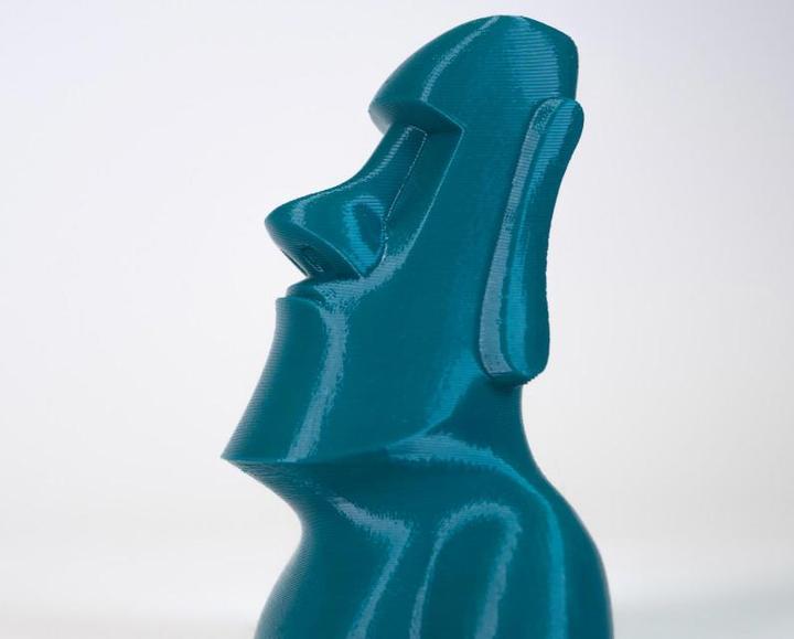 Actual product image Prusa Prusament PETG Ocean Blue 1kg (PETG, 1.75 mm, 1000 g, Green, Blue)