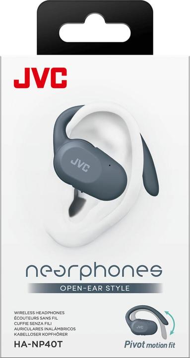 Produktbild JVC HA-NP40T-AU blau (ANC, 26 h, Kabellos)