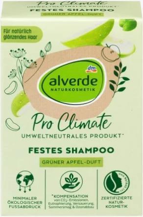 dm alverde Shampoo solido Pro Clima Mela Verde (Shampoo solido)