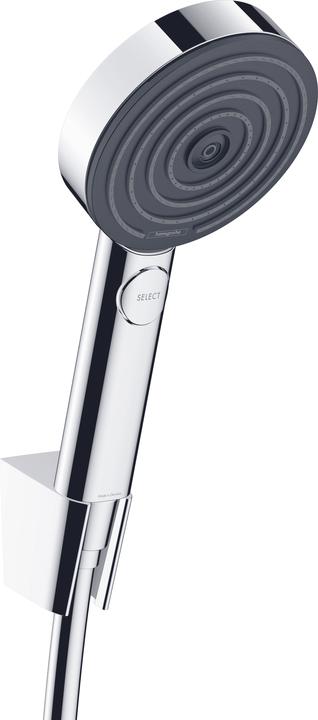 Produktbild hansgrohe HG Brauseset PULSIFY SELECT 105 3jet Relaxation Brauseschlauch 1600mm chrom (3 Strahlarten, 11.40 l/min)
