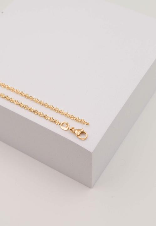 Immagine prodotto Muau Ancora rotonda (18K 750, Oro lucido, 45 cm)