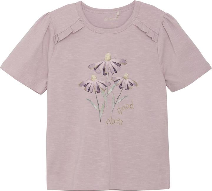 Actual product image Minymo T-Shirt Burnished Lilac (122)