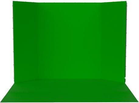 Produktbild Studioking Panorama Hintergrund Green Screen FSF-240400PT 240x400 cm (400 cm, 240 cm)