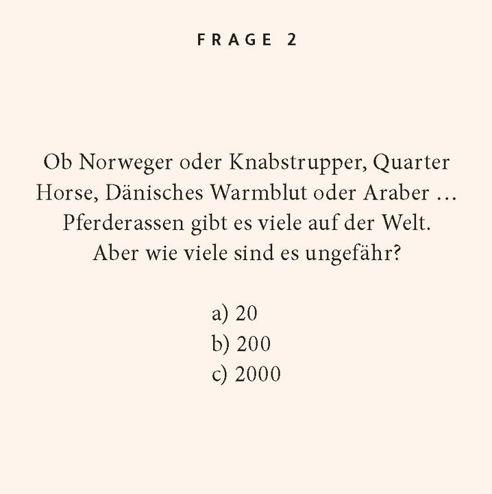 Produktbild Prange:Pferde-Quiz (Deutsch)