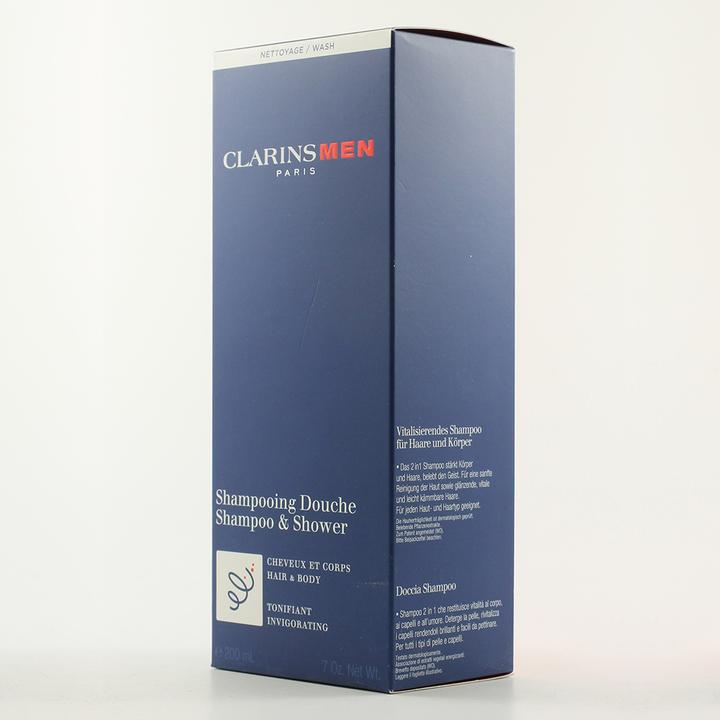 Produktbild Clarins Shampooing Douche Men (200 ml, Flüssiges Shampoo)