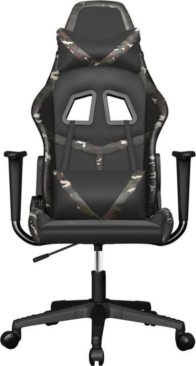 Produktbild VidaXL Gaming-Stuhl mit Massagefunktion Tarnfarben Kunstleder