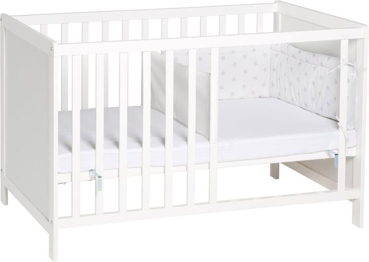 Produktbild Roba Multifunktionsbett mit Beistellfunktion inkl. Bettausstattung (60 x 120 cm)