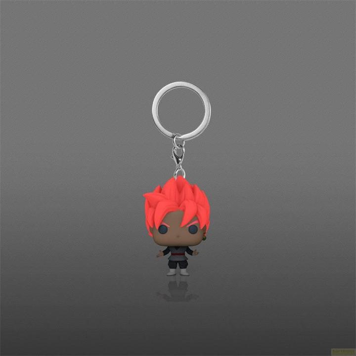 Actual product image Funko DRAGON BALL SUPER - Pocket Pop Keychains - SSR Goku Black (GW)