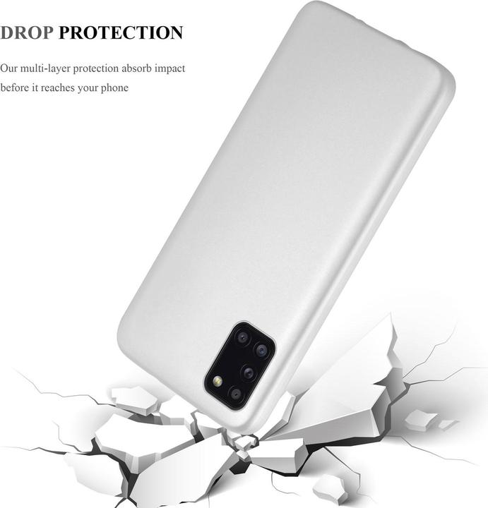 Produktbild Cadorabo TPU Matt Metallic Cover (Samsung Galaxy A31)