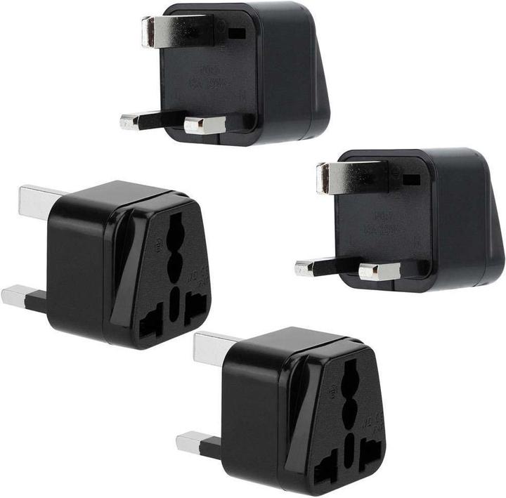 Image du produit Intirilife Kit de 4 adaptateurs de prise UK type G