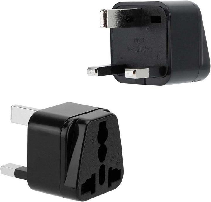 Image du produit Intirilife Kit de 4 adaptateurs de prise UK type G