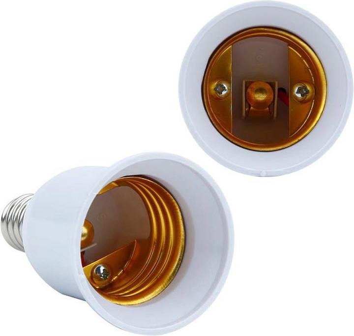 Image du produit Intirilife Adaptateur de culot d'ampoule E14 vers E27