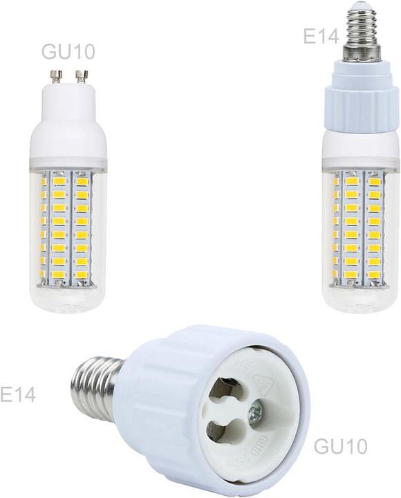 Immagine prodotto Intirilife Adattatore da base E14 a base GU10