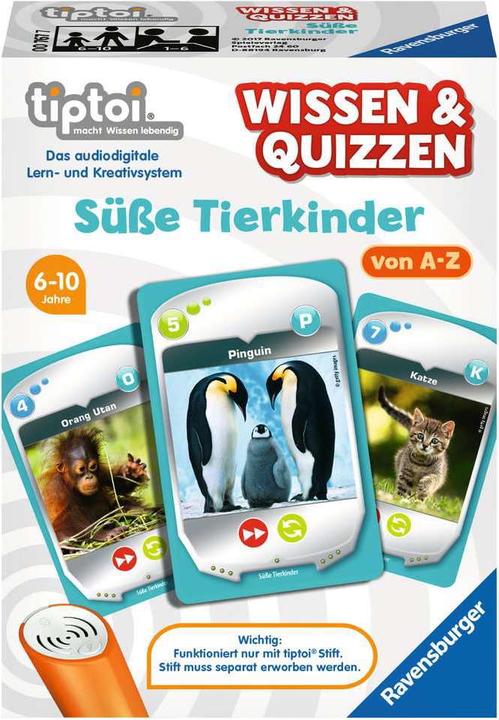 tiptoi Conoscenza & Quiz - Dolci bambini animali (Tedesco)