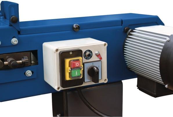 Image du produit Stürmer Metallkraft - Bandschleifmaschine MBSM 100-140-2 (400V) Aktions-Set inkl. Unterbau (Ponceuse à bande)