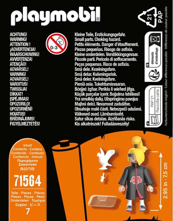 Actual product image Playmobil 71564 Playm. Deidara 71564 (71564, Playmobil Naruto)