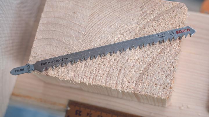 Actual product image Bosch Professional Zubehör PRO Hardwood fast T344DF Jigsaw blade, 152 mm, 25 pcs.
