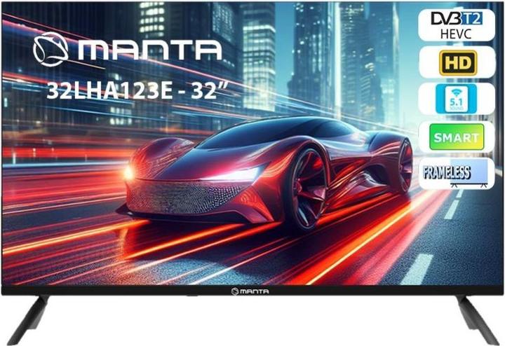 Manta Telewizor 32LHA123E (32", LCD, HD ready)