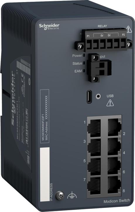 Produktbild Schneider Electric MCSESM083F23F1 (8 Ports)