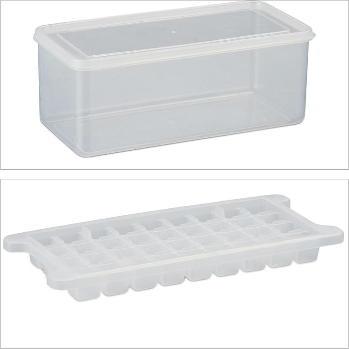 Relaxdays 6pcs. ice cube mould set