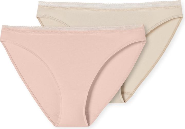 Schiesser 2er Pack Cotton Lace Rio Slip