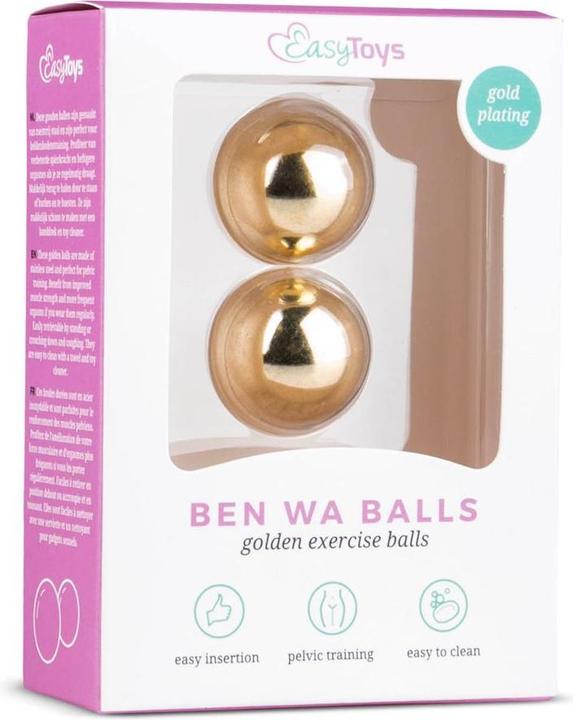 Actual product image Easytoys Ben Wa Balls